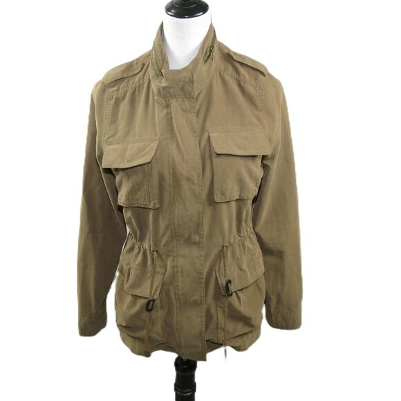 Love Tree Army Green Lightweight Military Jacket Size Small - Picture 1 of 6